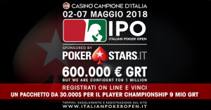 IPO sponsored by PokerStars.it